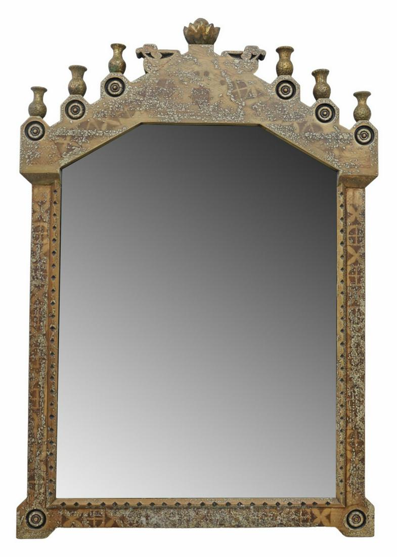 DECORATOR WALL MIRROR, 53" X 36" (1 of 4)