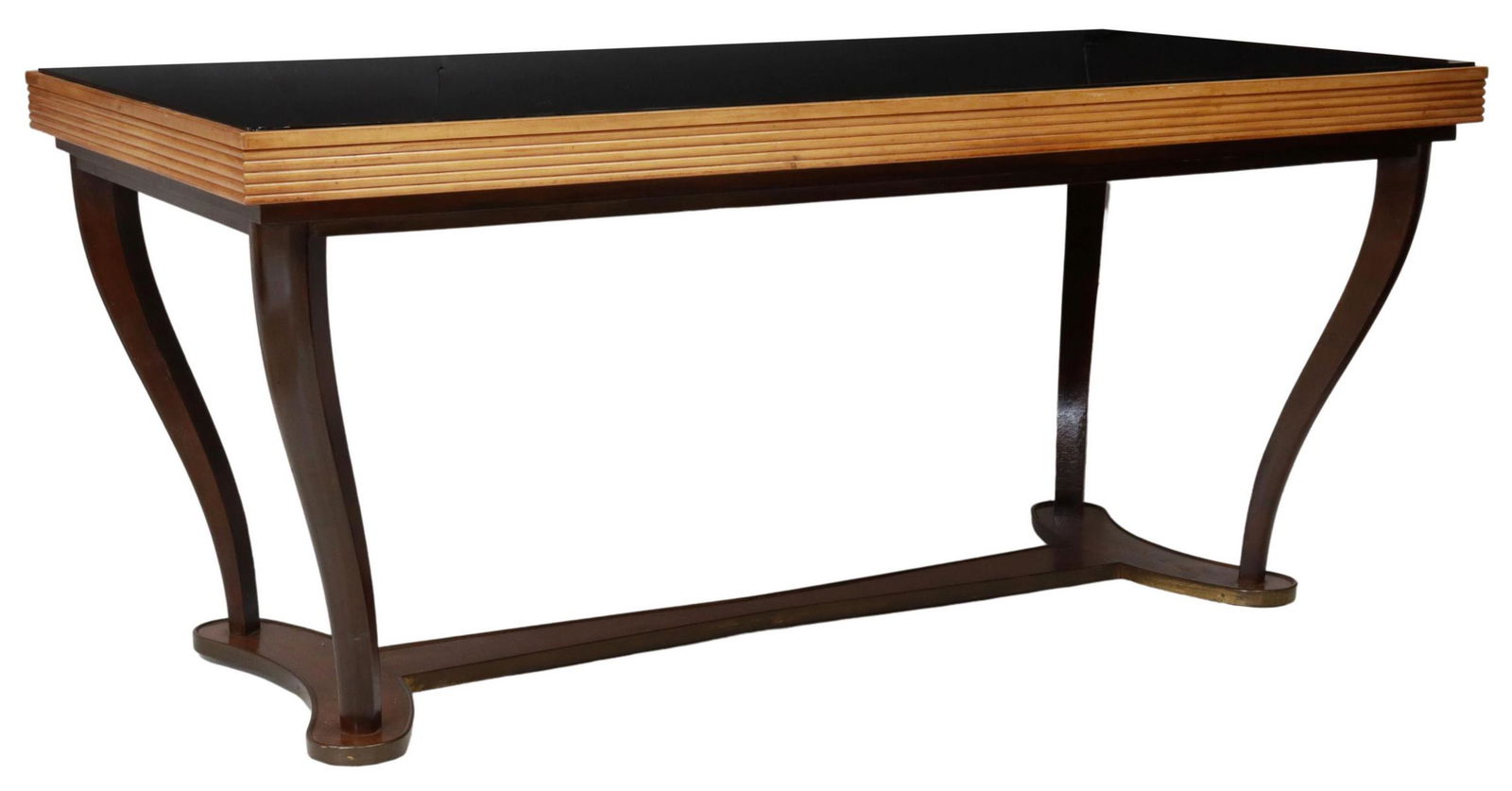 ITALIAN MID-CENTURY MODERN GLASS-TOP TABLE (1 of 4)