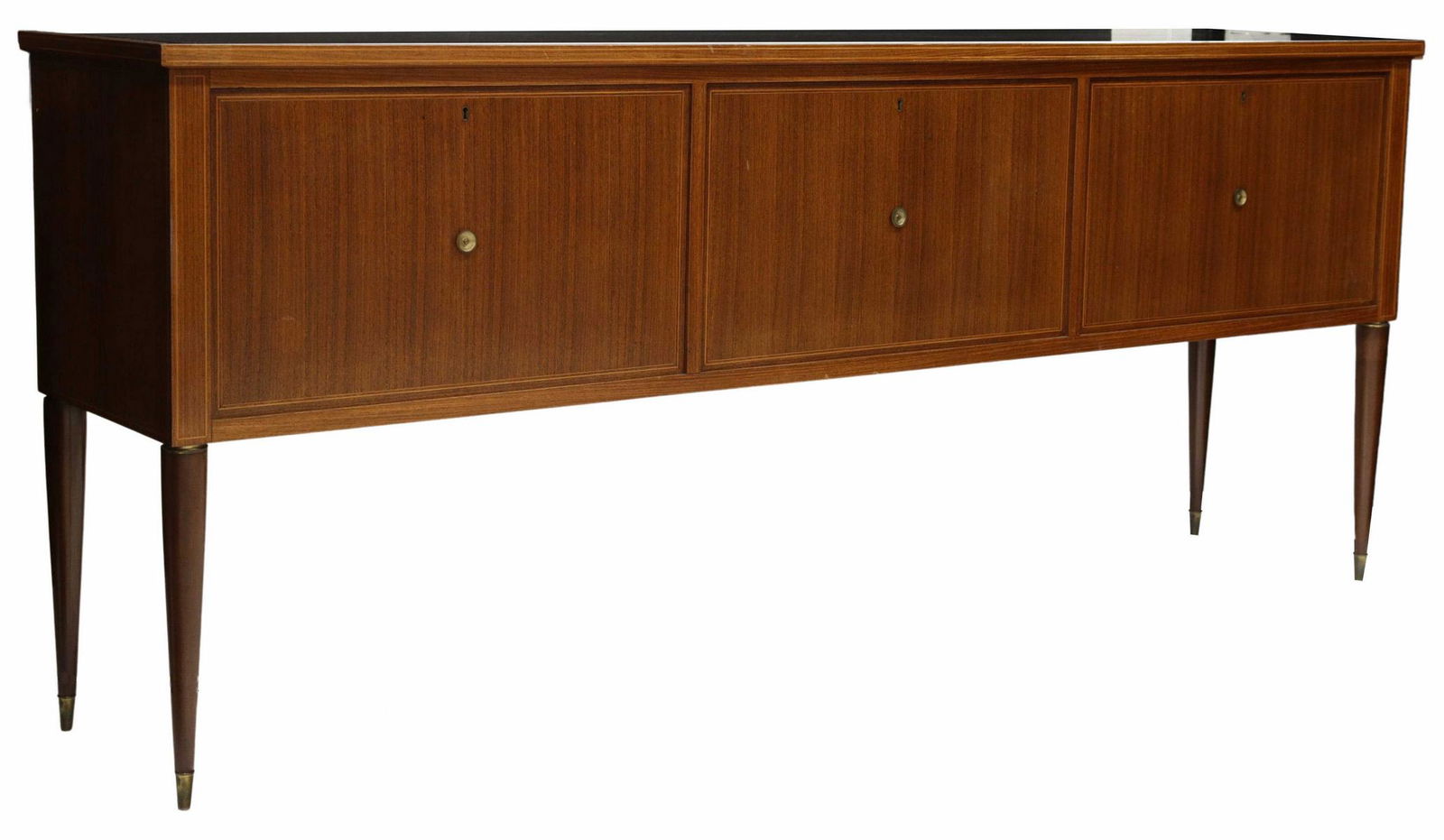ITALIAN MID-CENTURY MODERN MAHOGANY SIDEBOARD (1 of 6)