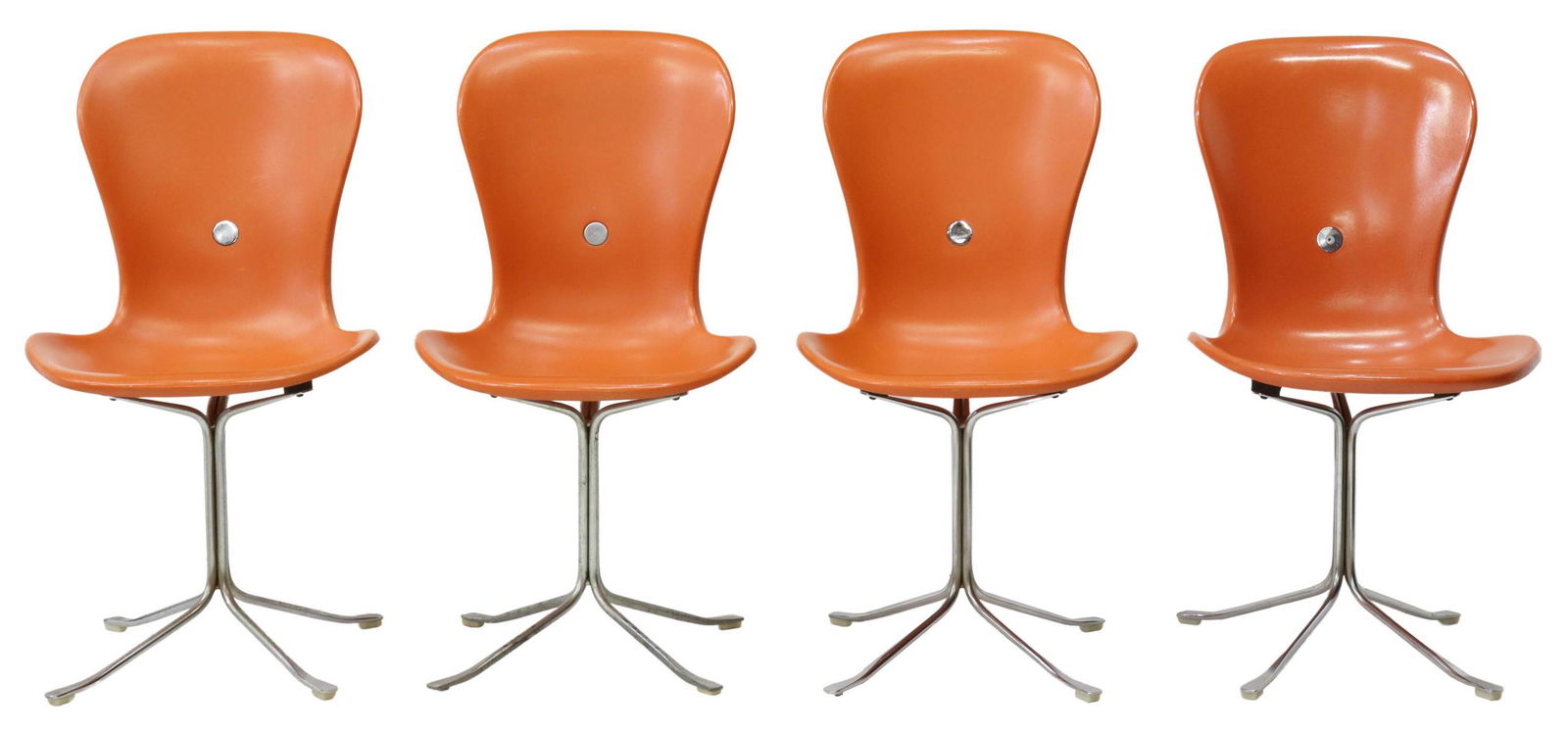 (4) MID-CENTURY MODERN GIDEON KRAMER 'ION' CHAIRS (1 of 3)