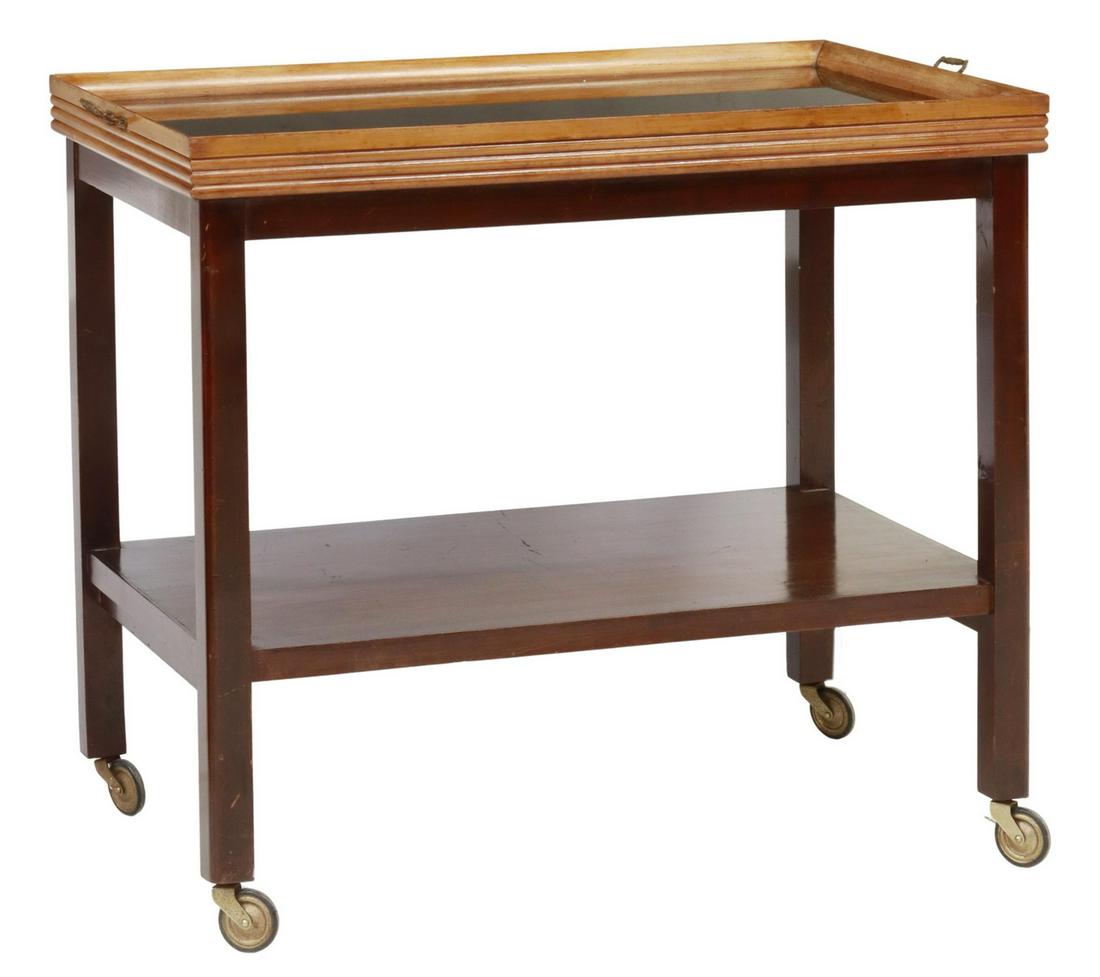 ITALIAN MID-CENTURY MODERN SERVICE BAR CART (1 of 4)