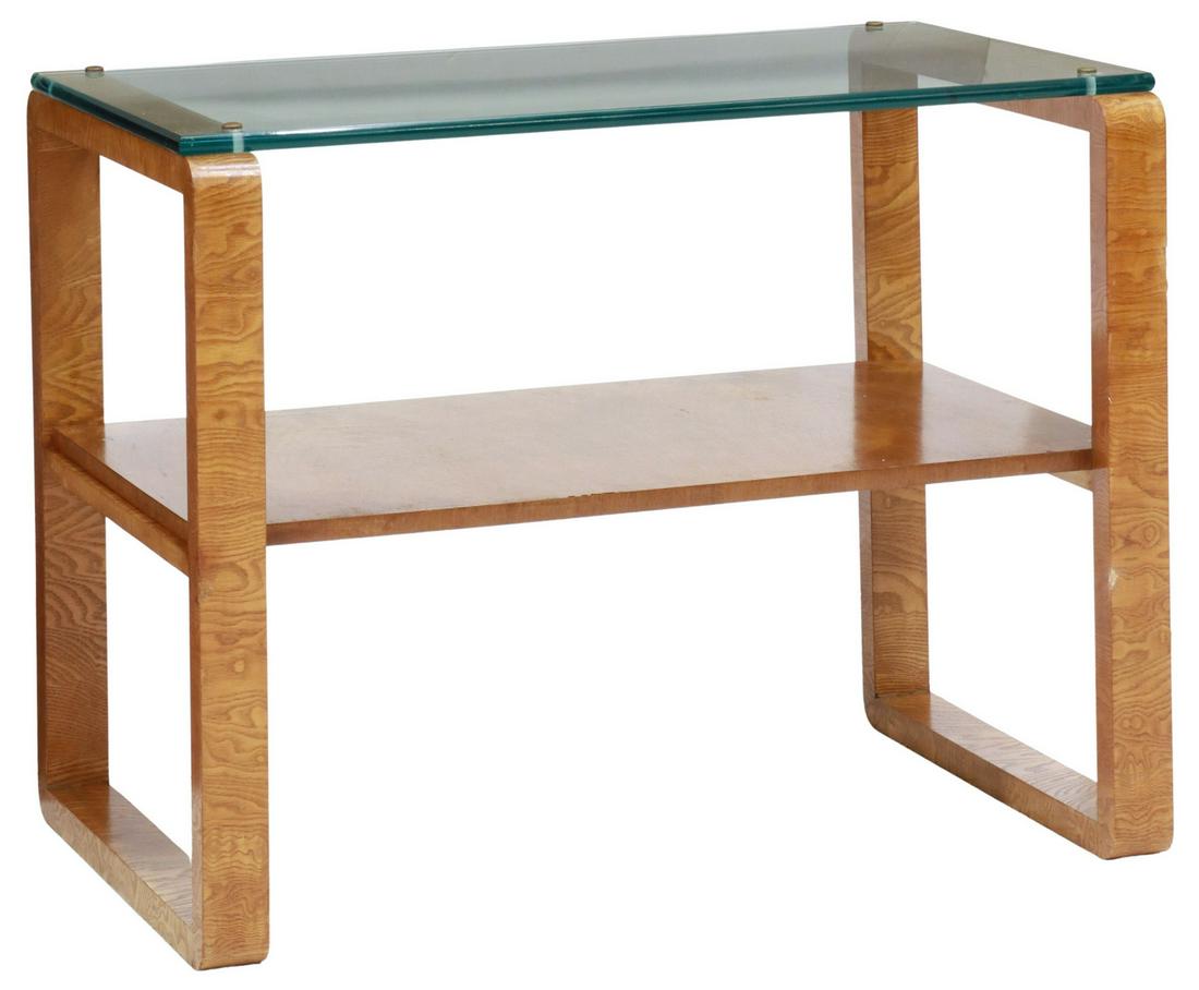 LEVI-MONTALCINI & PAGANO ART DECO SIDE TABLE (1 of 4)