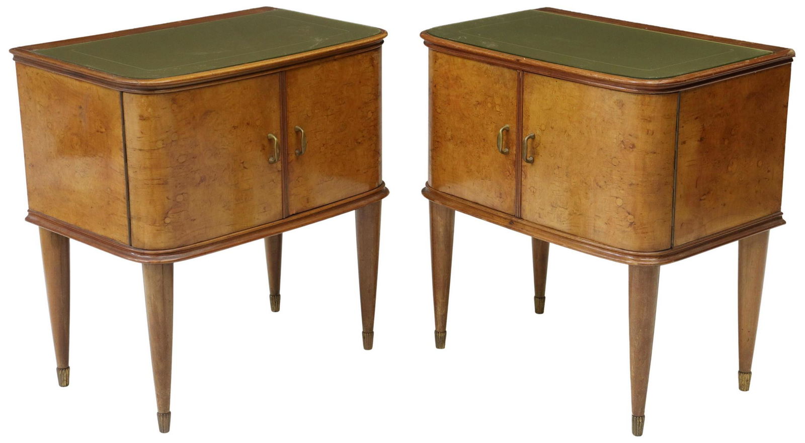 (2) ITALIAN MID-CENTURY MODERN BEDSIDE CABINETS (1 of 5)