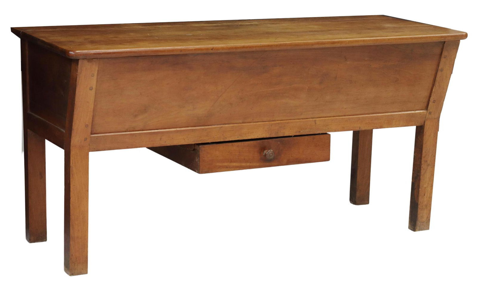 FRENCH PROVINCIAL FRUITWOOD DOUGH BIN ON STAND (1 of 6)