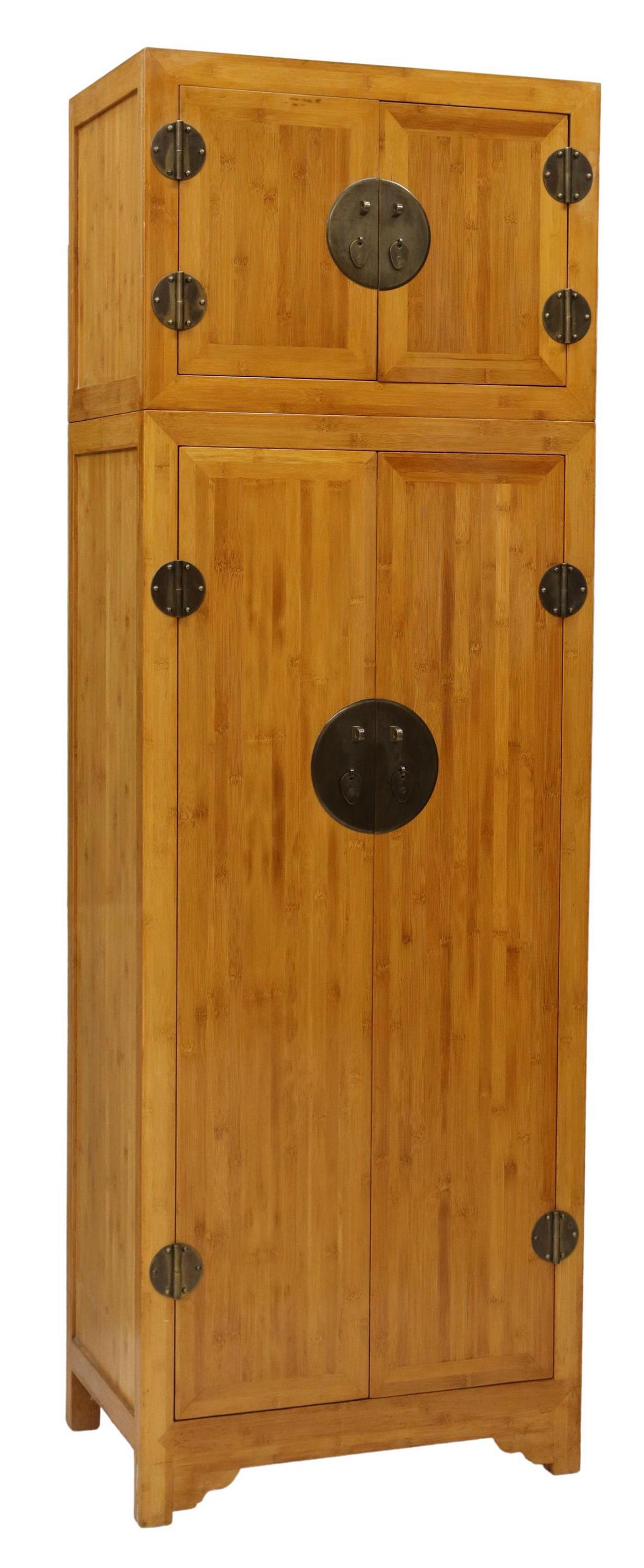 CHINESE TWO-TIER WOOD CABINET (1 of 4)