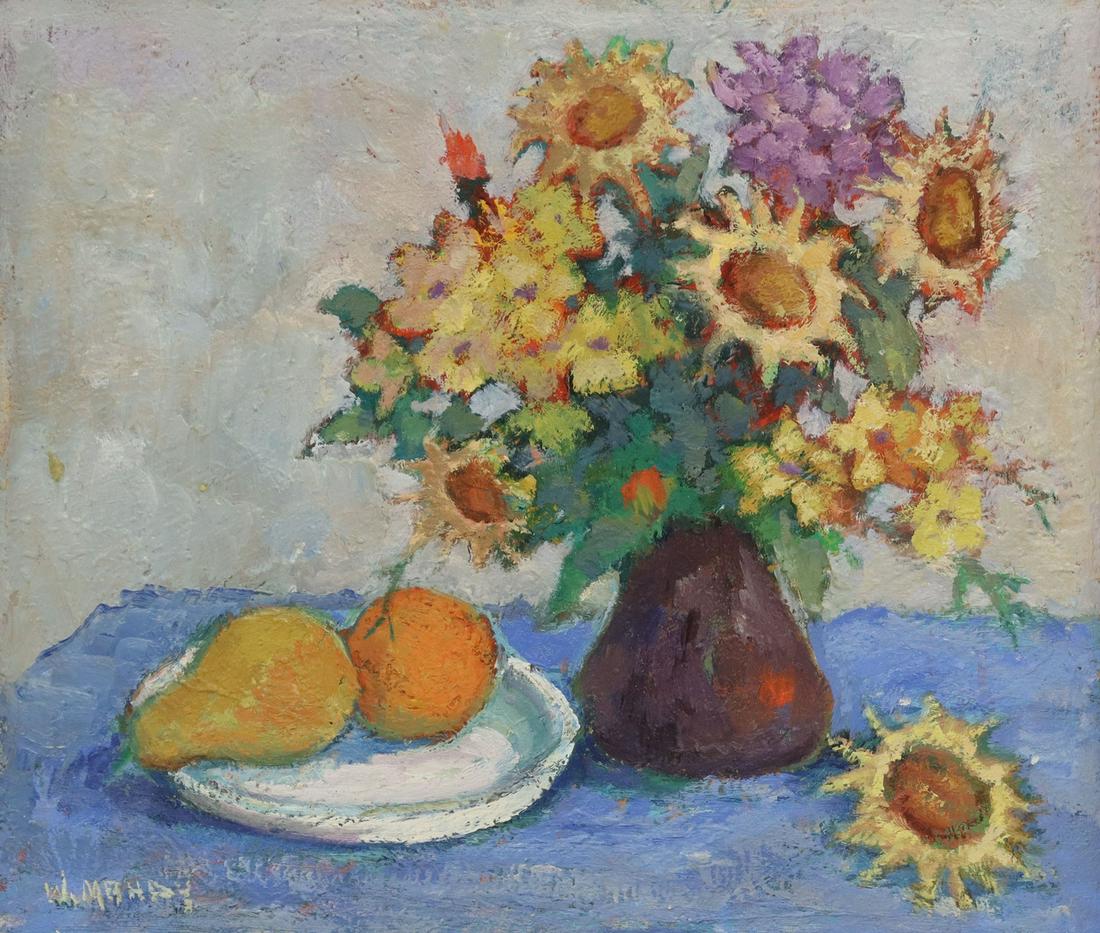 WADIE EL MAHDY (1921-2000) STILL LIFE PAINTING (1 of 5)