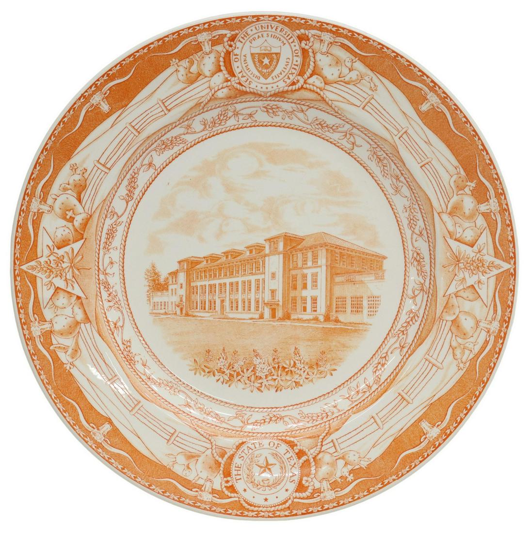 WEDGWOOD UT 'ENGINEERING BUILDING' PLATE (1 of 3)