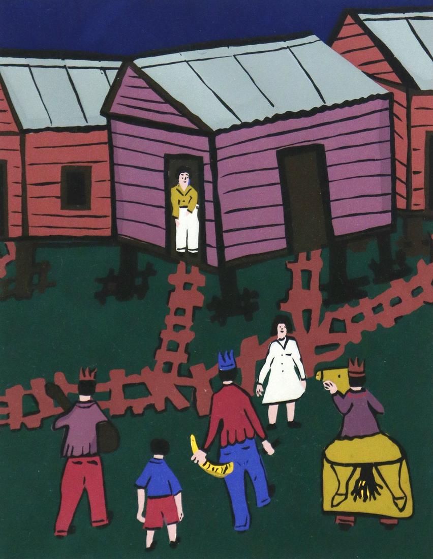 MANUEL HERNANDEZ ACEVEDO (1921-1988) SERIGRAPH (1 of 4)