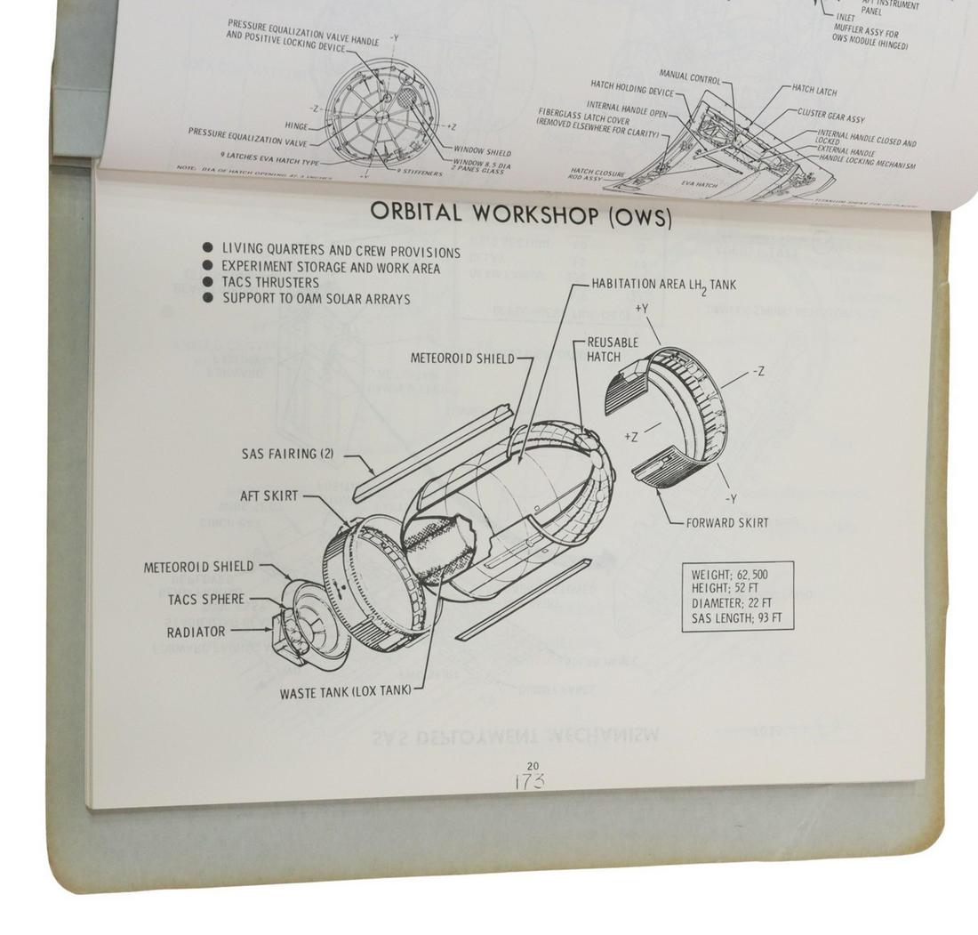 NASA SKYLAB EXPERIMENTS, 1971 TRAINING HANDOUT (1 of 7)