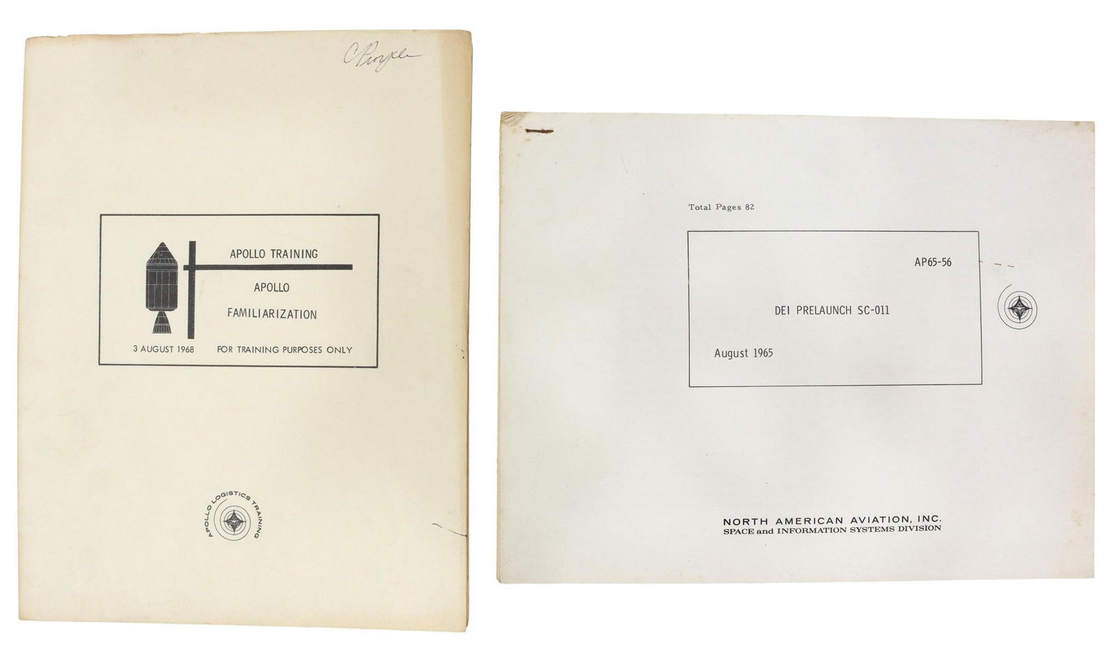 (2)NASA APOLLO PRELAUNCH & FAMILIARIZATION MANUALS (1 of 10)