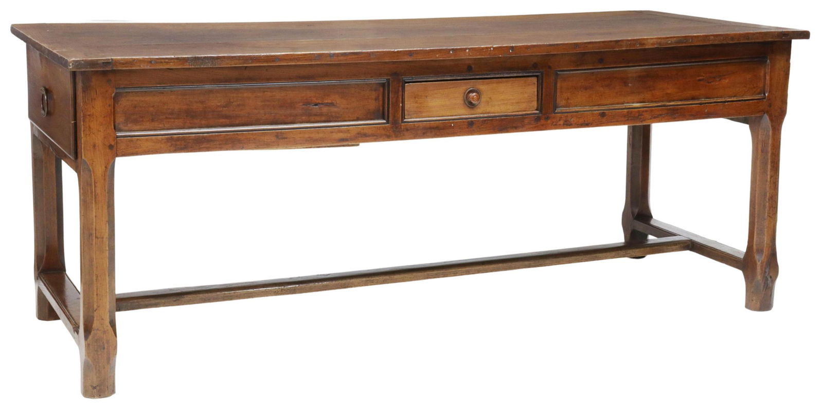 FRENCH PROVINCIAL OAK FARMHOUSE WORK TABLE (1 of 5)