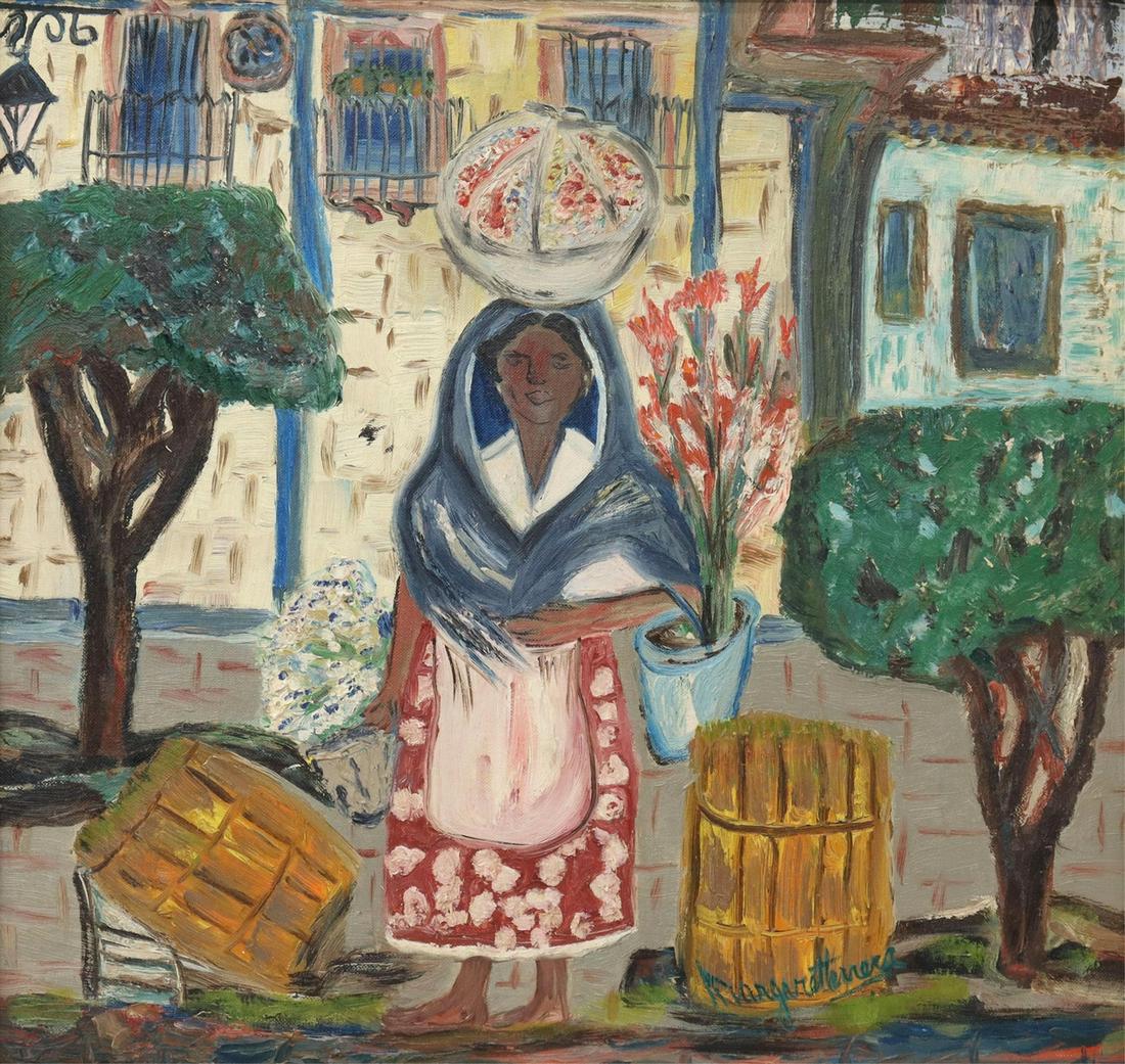 MARGARET HERRERA CHAVEZ (1912-1992) FLOWER VENDOR (1 of 4)