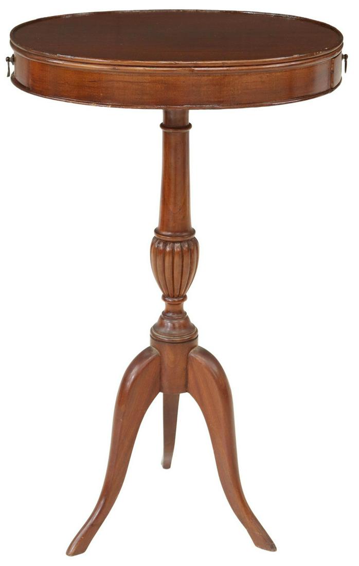 MAHOGANY CANDLE STAND (1 of 5)