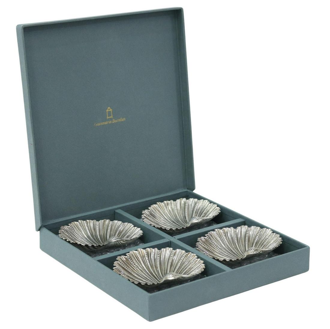 (4) GIANMARIA BUCCELLATI STERLING SHELL DISHES (1 of 5)