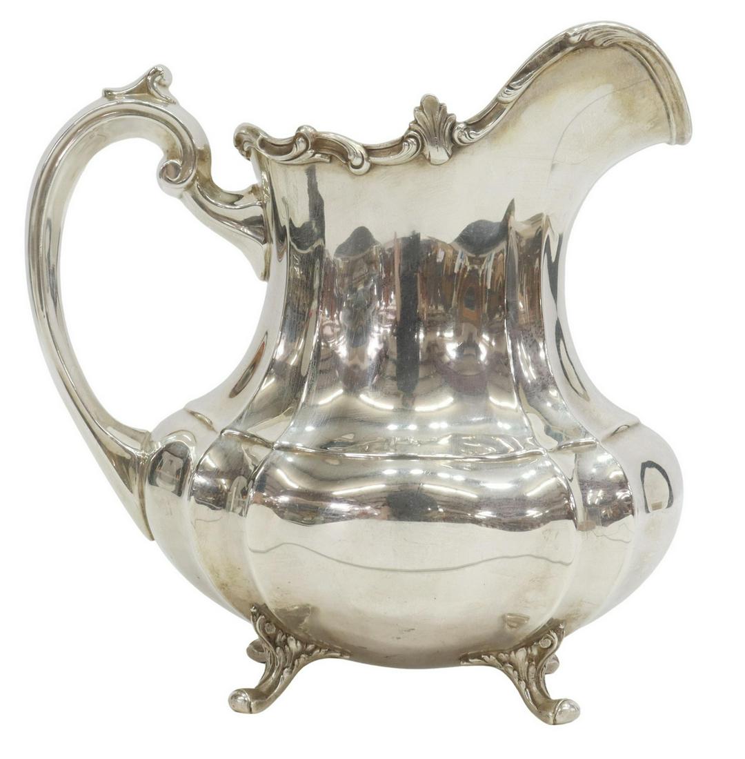 REED & BARTON HAMPTON COURT STERLING WATER PITCHER (1 of 3)