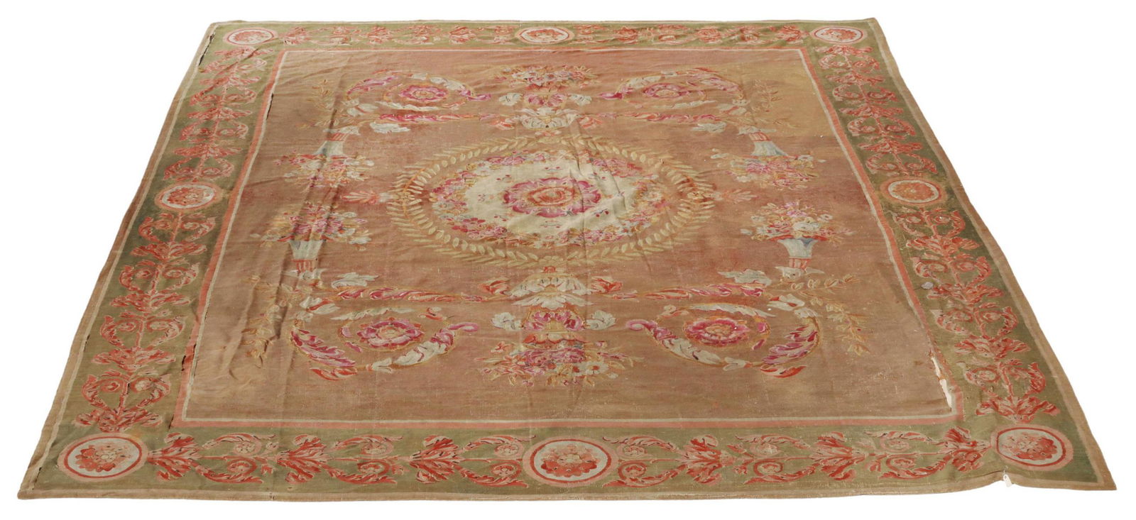 LARGE FRENCH AUBUSSON STYLE RUG, 24'1" X 13'7" (1 of 5)