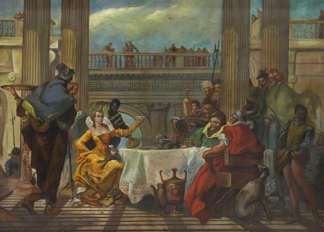 BANQUET OF CLEOPATRA AFTER GIAMBATTISTA TIEPOLO (1 of 3)