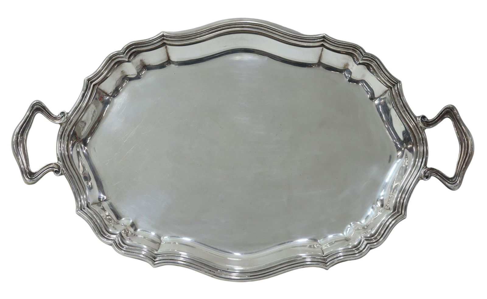 PERUVIAN CAMUSSO STERLING SILVER SERVING TRAY (1 of 3)