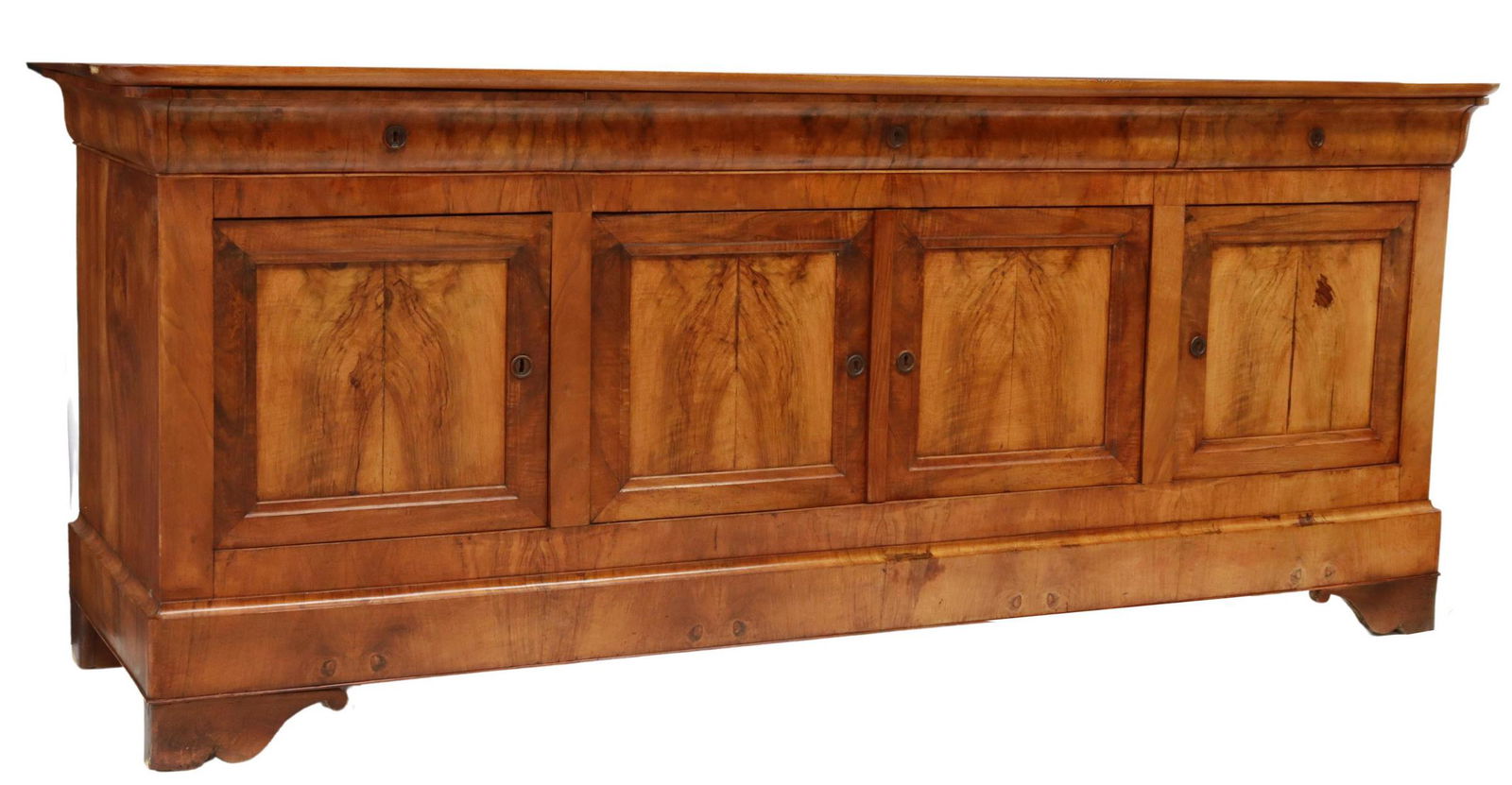 FRENCH LOUIS PHILIPPE PERIOD WALNUT SIDEBOARD (1 of 6)