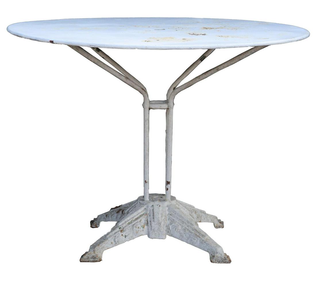 Cast Iron Patio Garden Table