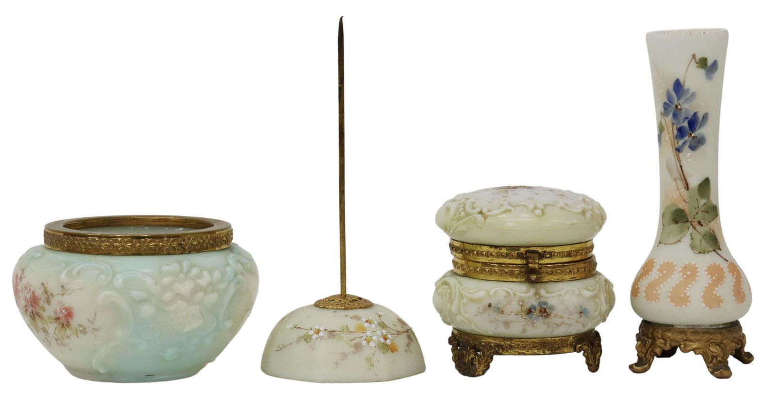 (4) WAVECREST PAINTED DRESSER BOXES & TABLE ITEMS (1 of 4)