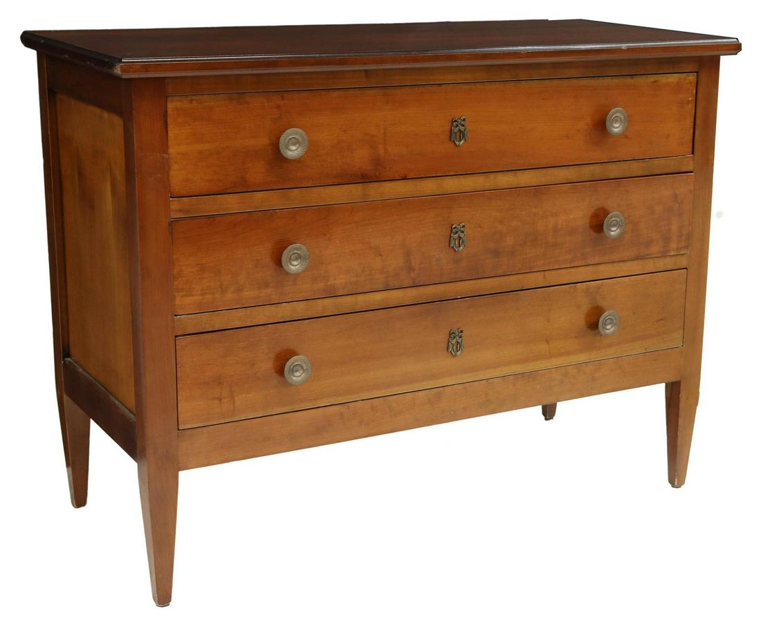LOUIS XVI STYLE THREE-DRAWER COMMODE (1 of 5)