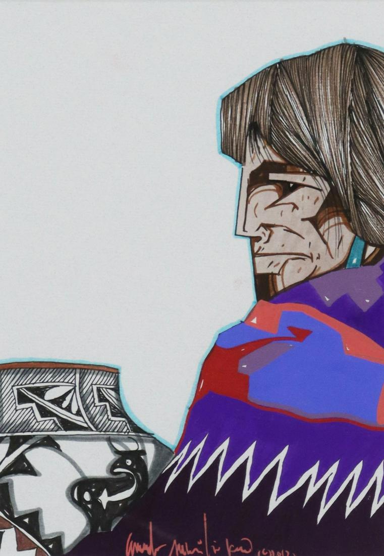 AMADO MAURILIO PENA (B.1943) 'VENADO Y ELLA' (1 of 4)