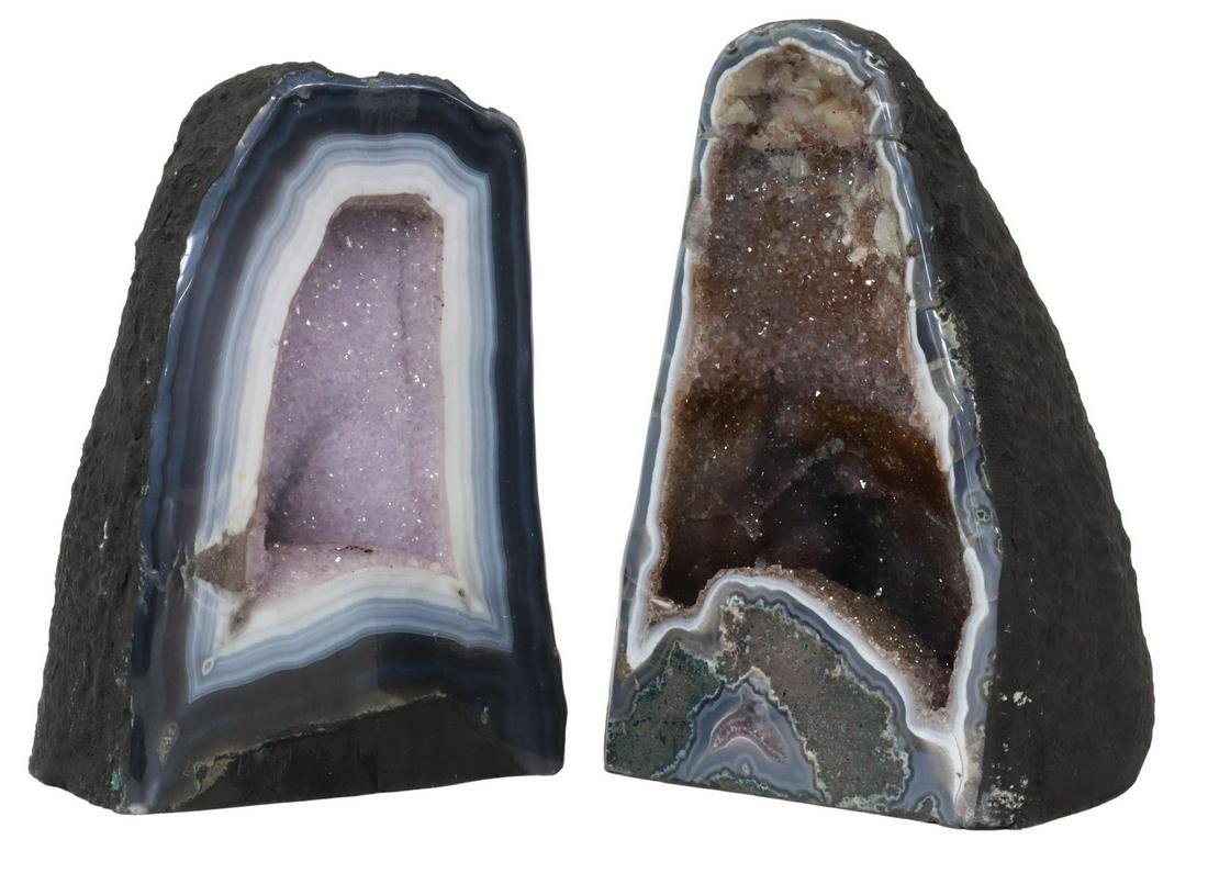 (2) QUARTZ CATHEDRAL GEODES (1 of 3)