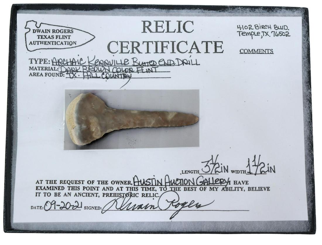 NATIVE AMERICAN KERRVILLE DRILL, DWAIN ROGERS (1 of 3)