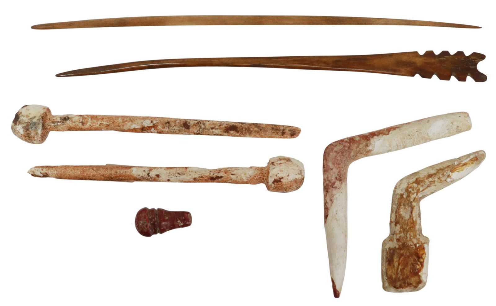 (7) NATIVE AMERICAN ACCESSORIES, HAIR & EARS (1 of 2)