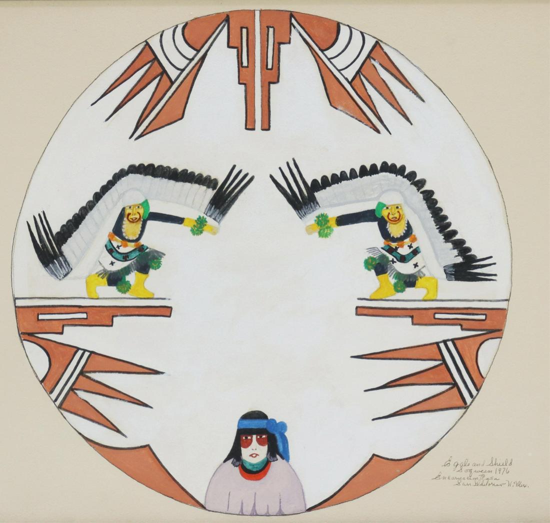 JOSE ENCARNACION PENA (D.1979) 'EAGLE & SHIELD' (1 of 4)