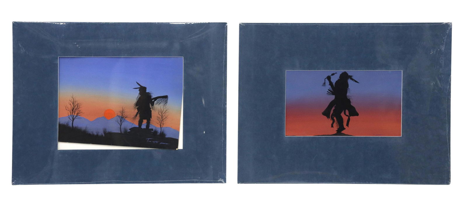 (2) TIMOTHY TATE NEVAQUAYA (B.1966) PAINTINGS (1 of 5)