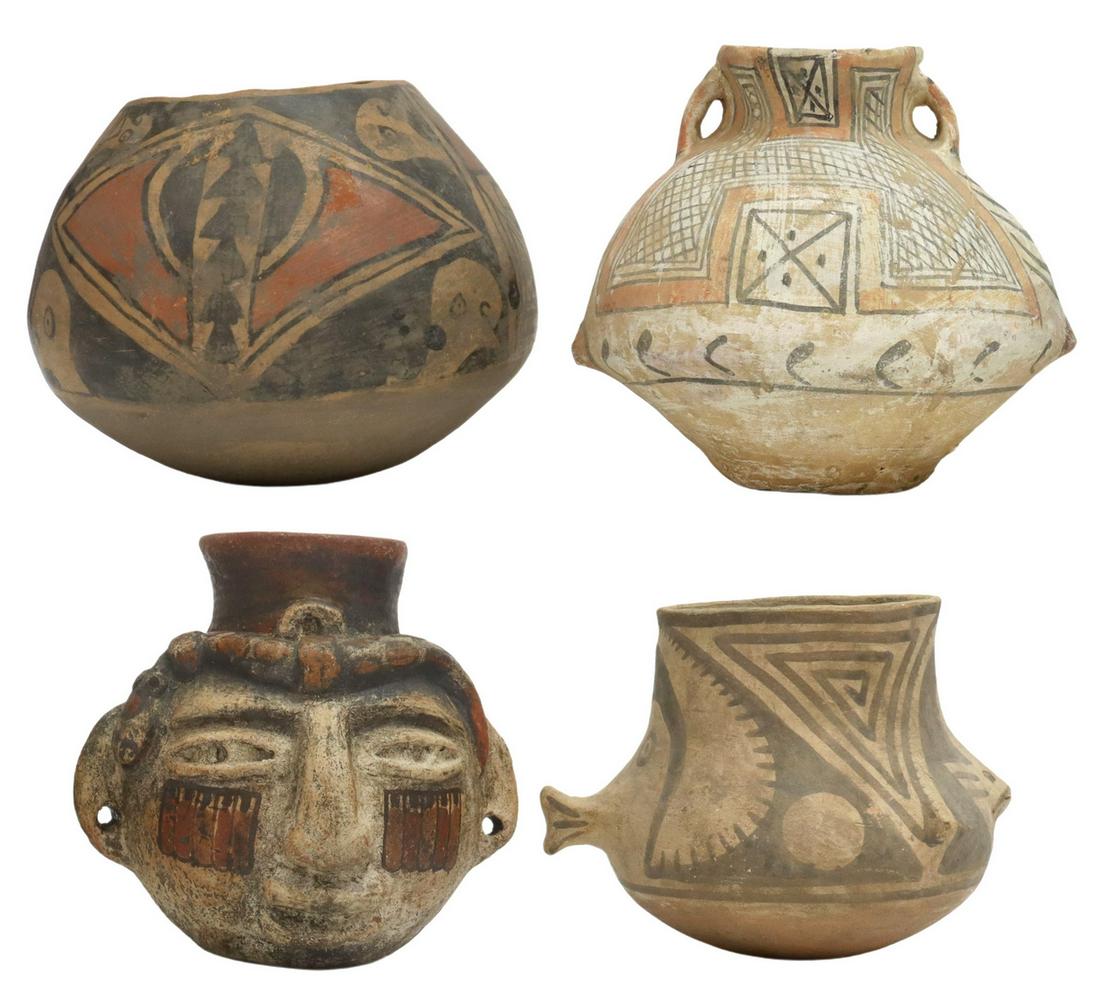 (4) CASA GRANDES & MAYAN STYLE POTS, AGE UNKNOWN (1 of 7)