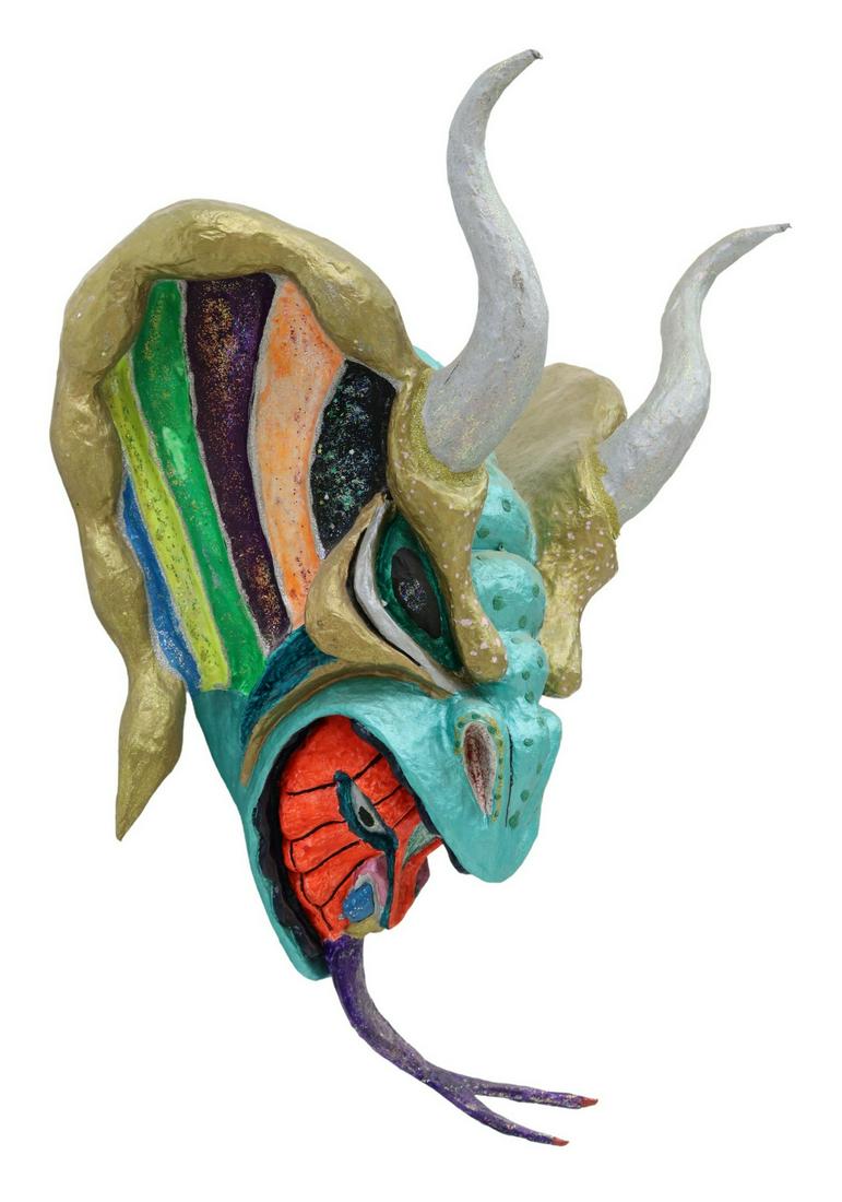 DOMINICAN REPUBLIC CARNIVAL MASK, DIABLO COJUELO (1 of 5)