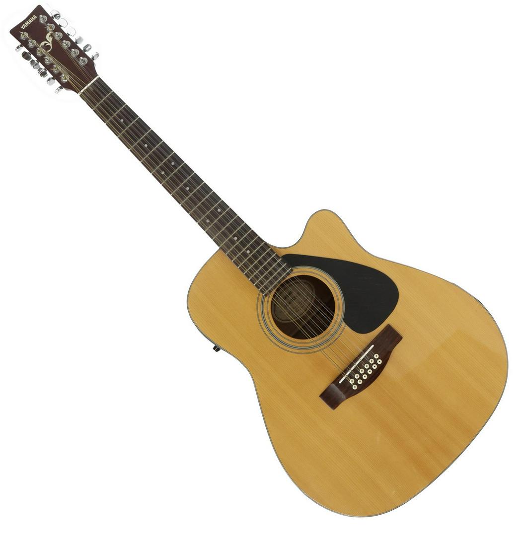 Yamaha 12 String Acoustic Electric Guitar