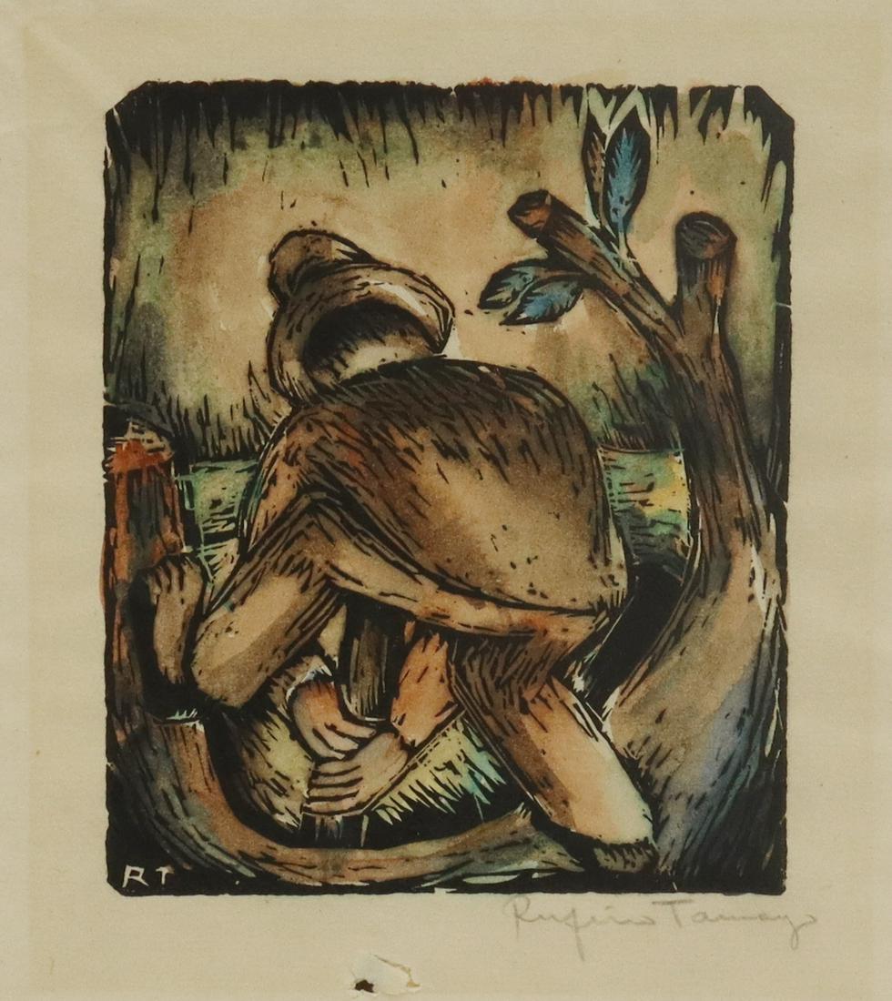 WOODCUT 'EL CAVADOR'
