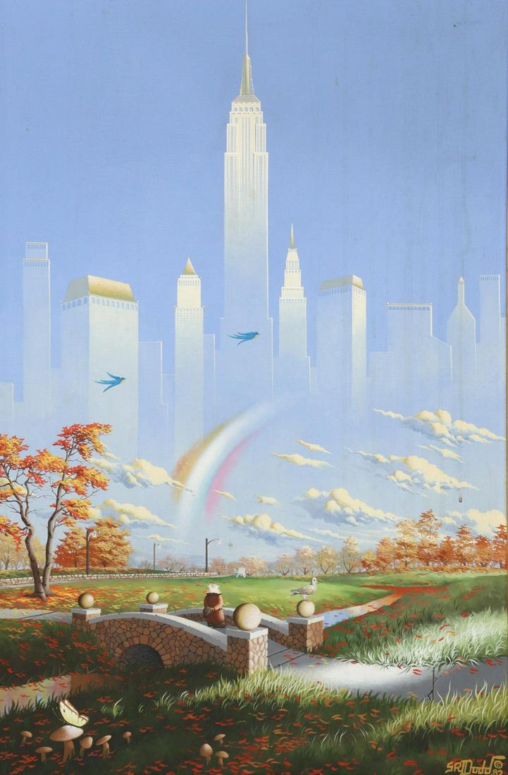 STEVE R. DODD SCI-FI FANTASY ILLUSTRATION PAINTING (1 of 4)