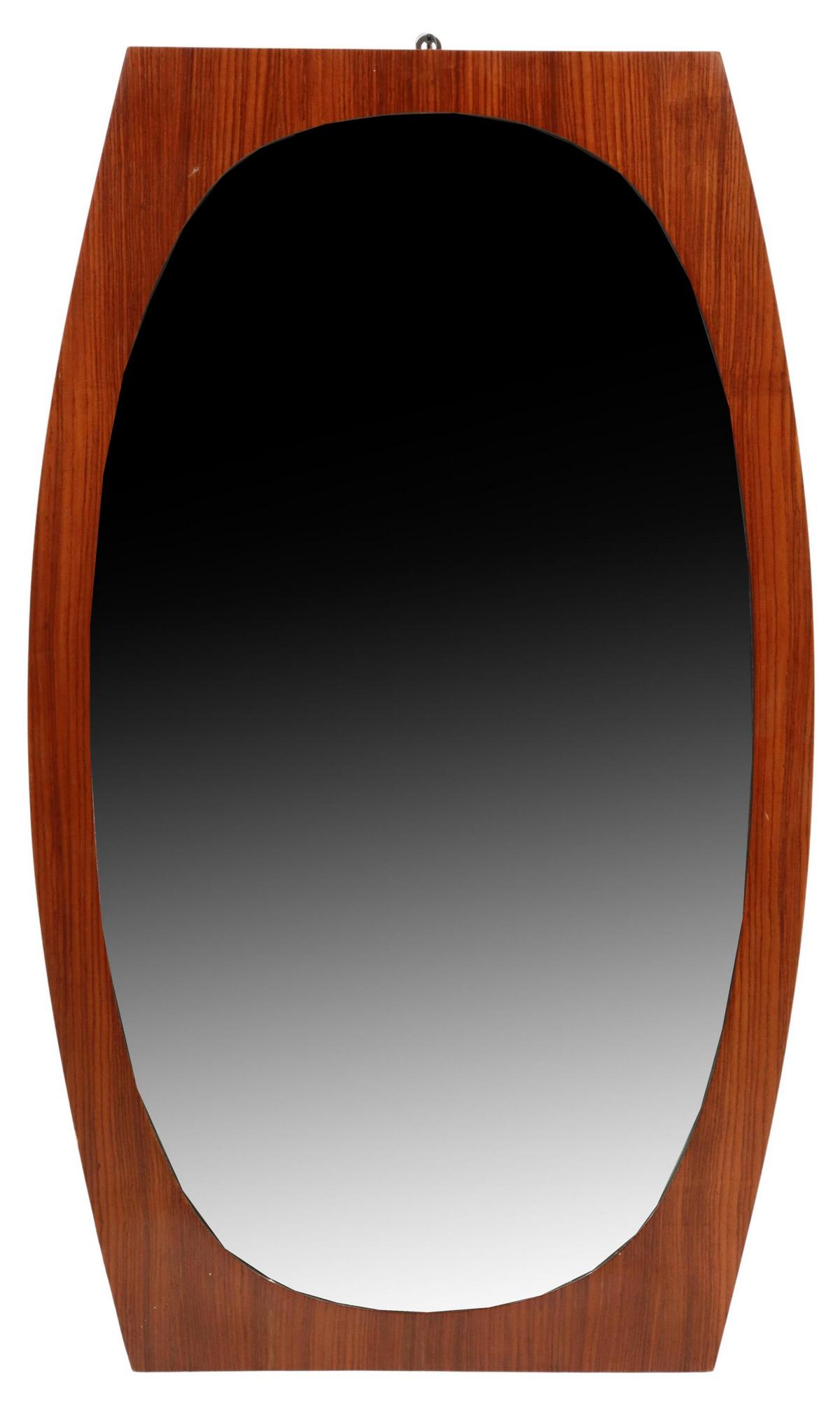 ITALIAN MID-CENTURY MODERN ROSEWOOD MIRROR (1 of 3)