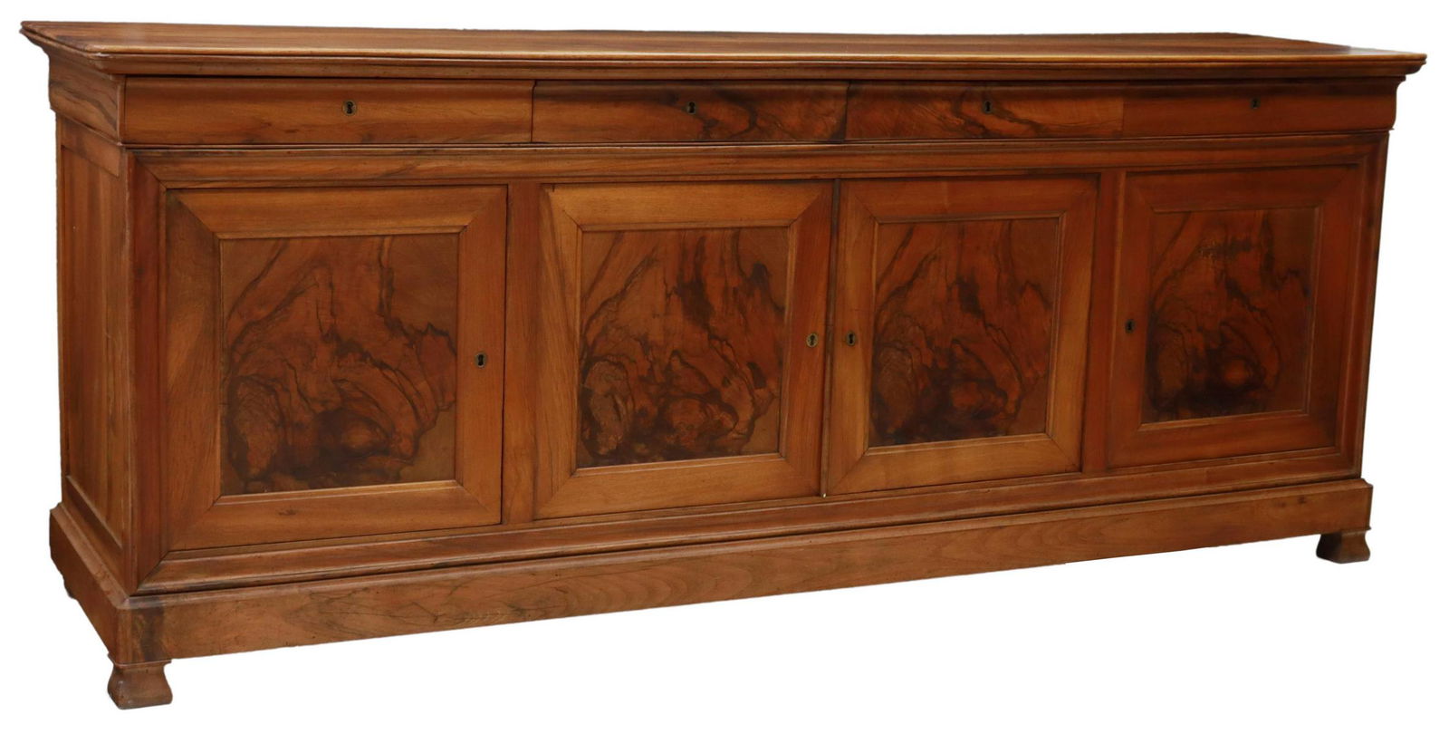 FRENCH LOUIS PHILIPPE PERIOD WALNUT SIDEBOARD (1 of 6)