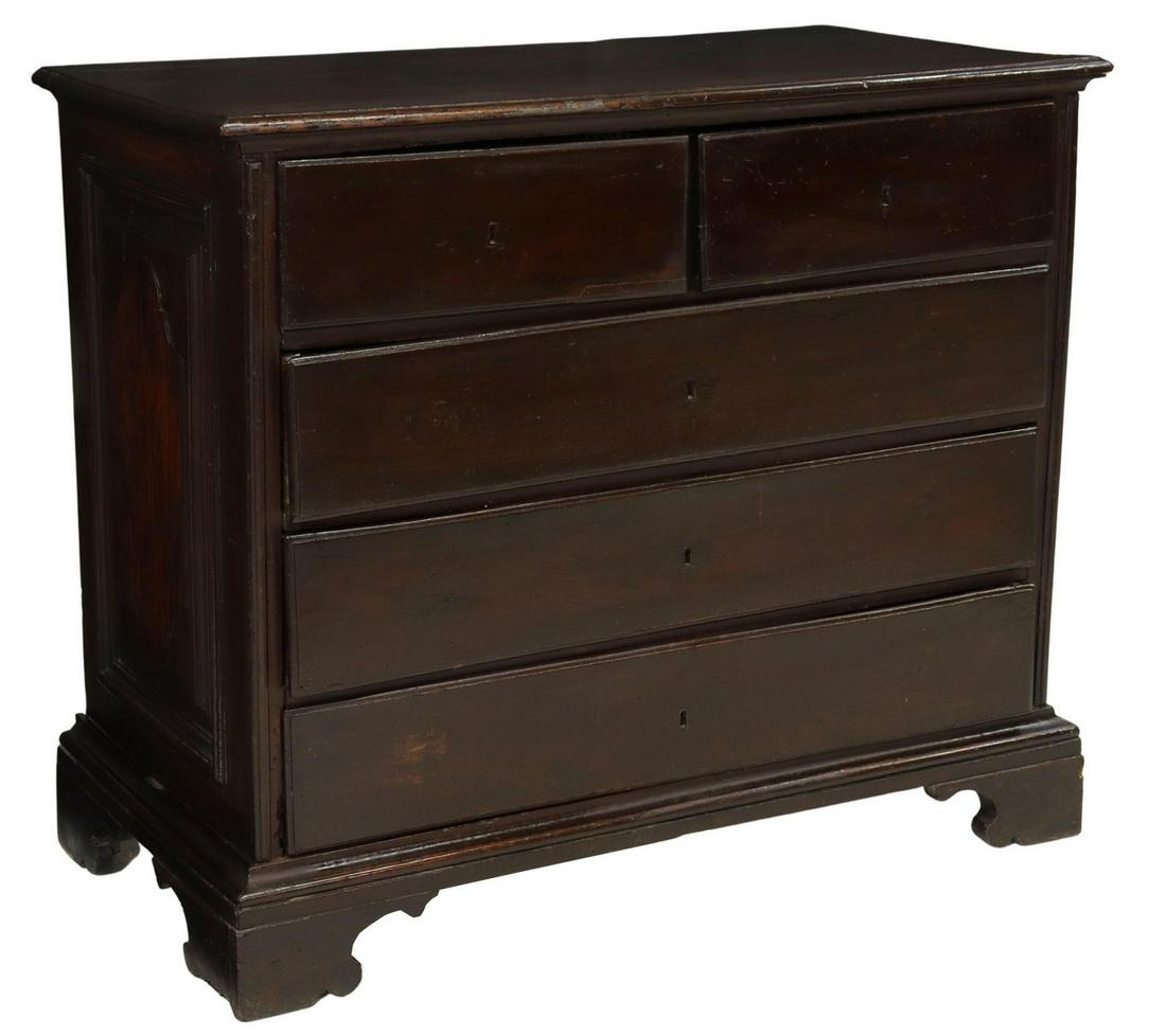 NORTHERN ITALIAN FIVE-DRAWER COMMODE, 18TH C. (1 of 5)
