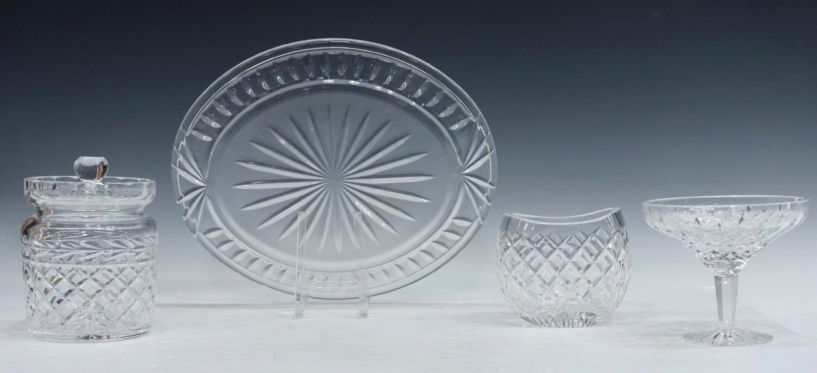 (4) WATERFORD CUT CRYSTAL SERVICE & TABLEWARE (1 of 6)