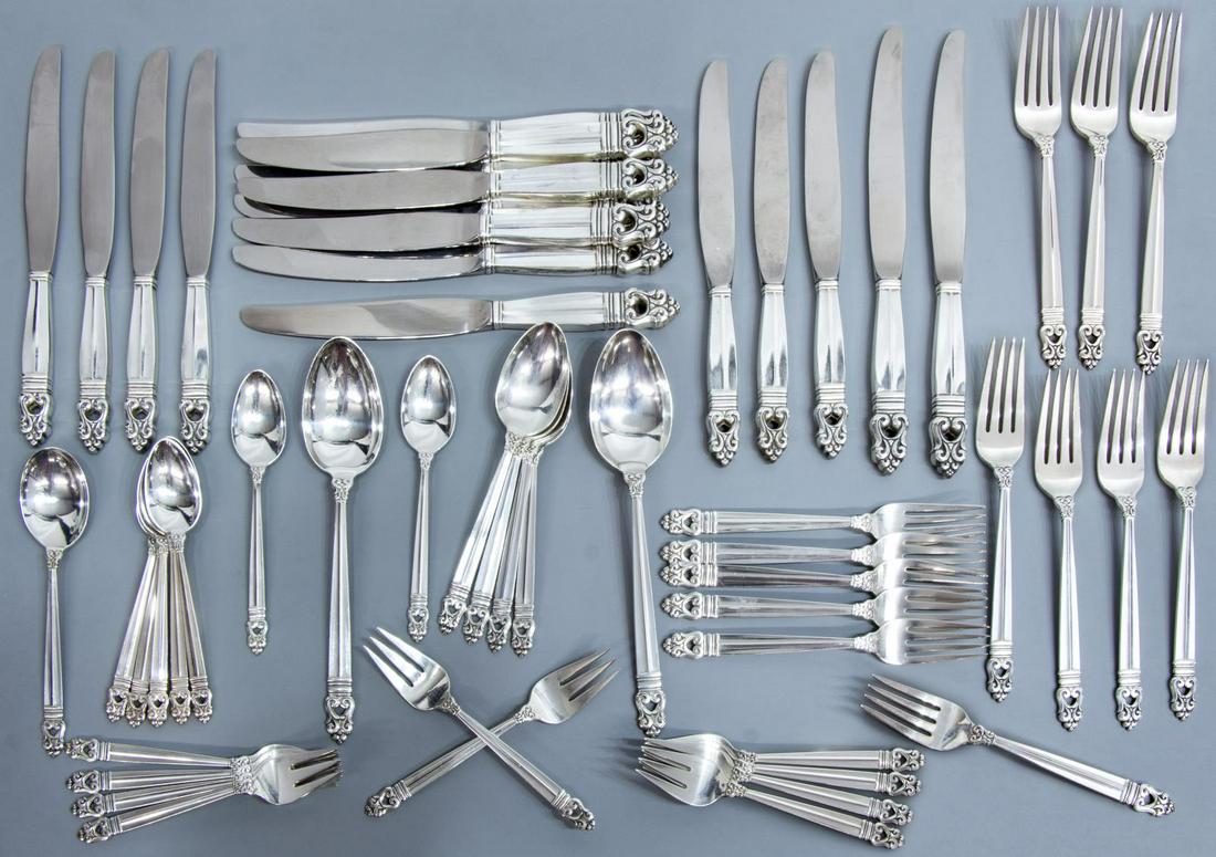 (60)INTERNATIONAL ROYAL DANISH STERLING SILVER SET (1 of 3)