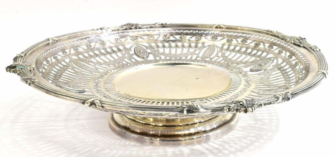 BLACK, STARR & FROST STERLING SILVER LOW COMPOTE (1 of 4)