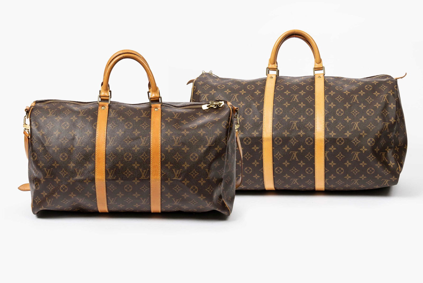 2) LOUIS VUITTON KEEPALL & BANDOULIERE DUFFLE BAGS (1 of 15)