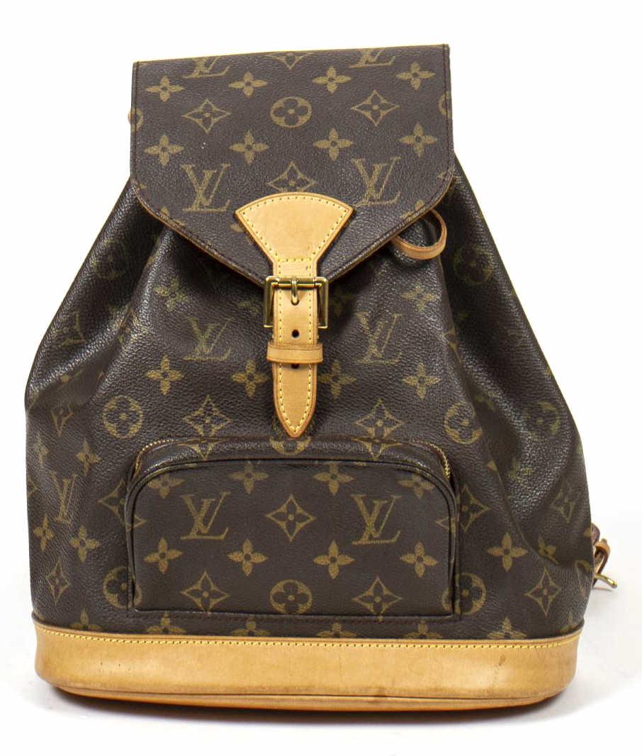 LOUIS VUITTON MONTSOURIS MONOGRAM CANVAS BACKPACK (1 of 8)