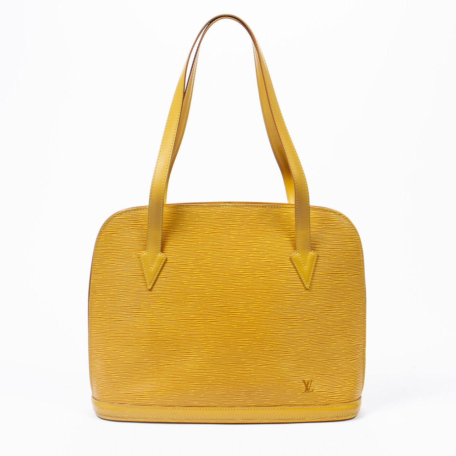 LOUIS VUITTON 'LUSSAC' TOTE YELLOW EPI LEATHER (1 of 9)