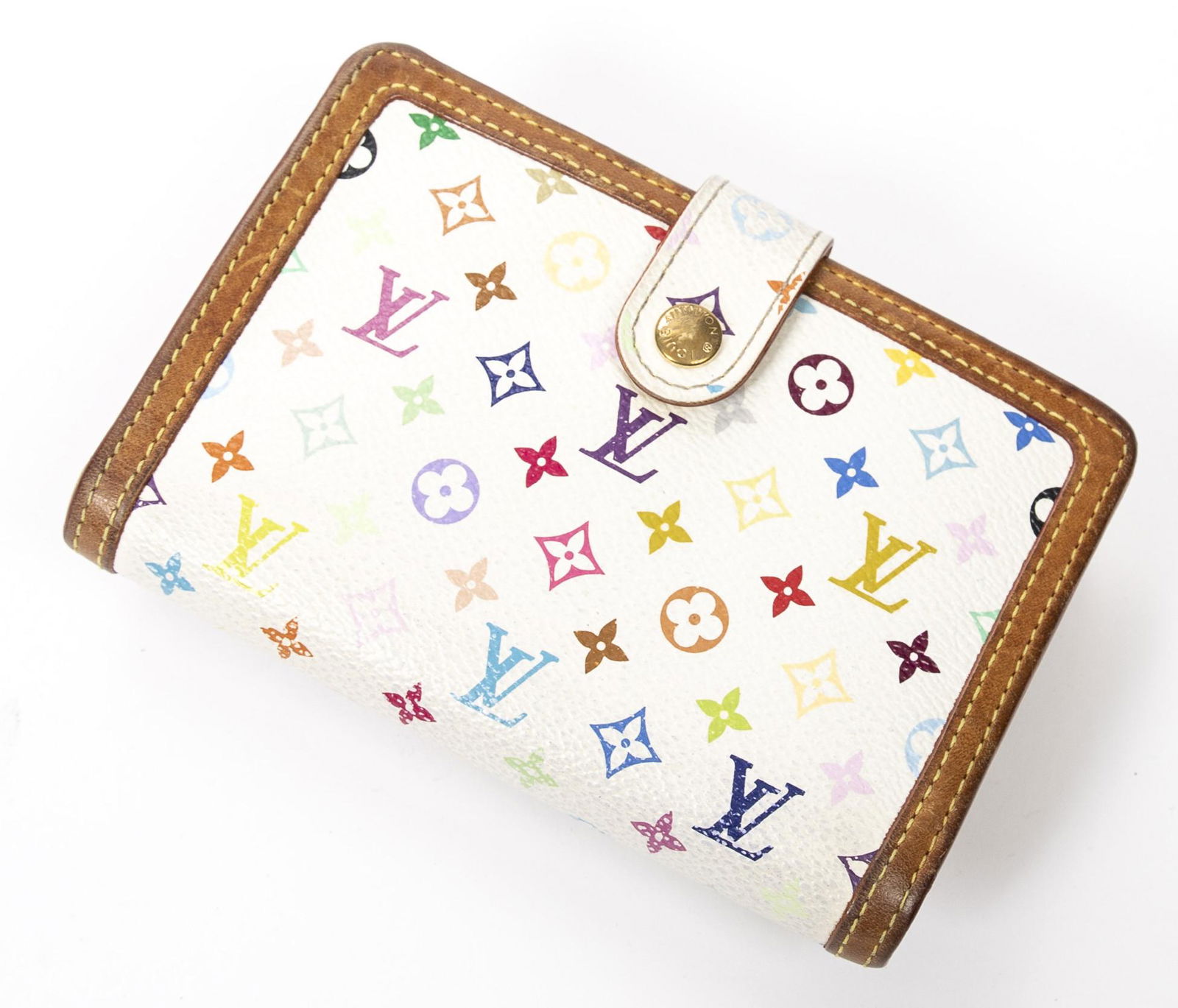 LOUIS VUITTON 'TAKASHI MURAKAMI' FRENCH WALLET (1 of 4)