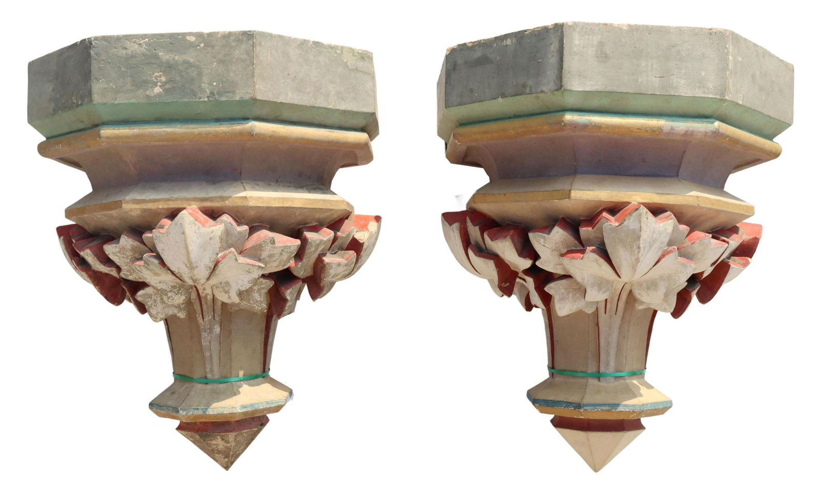 (2) ARCHITECTURAL CAST COMPOSITE CHURCH CORBELS (1 of 2)