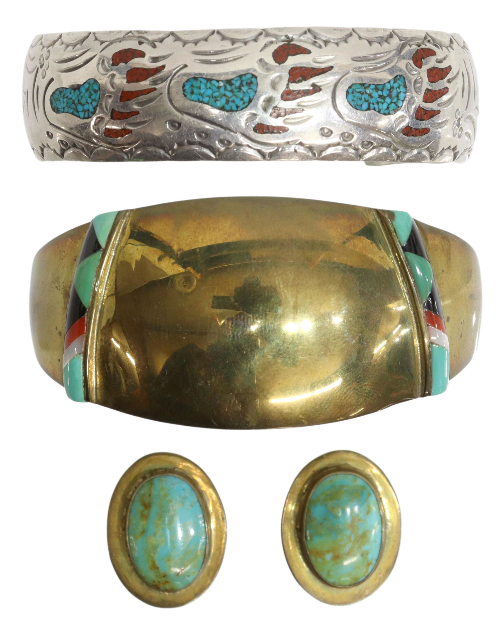 (3) NATIVE AMERICAN & SOUTHWEST STYLE JEWELRY (1 of 6)