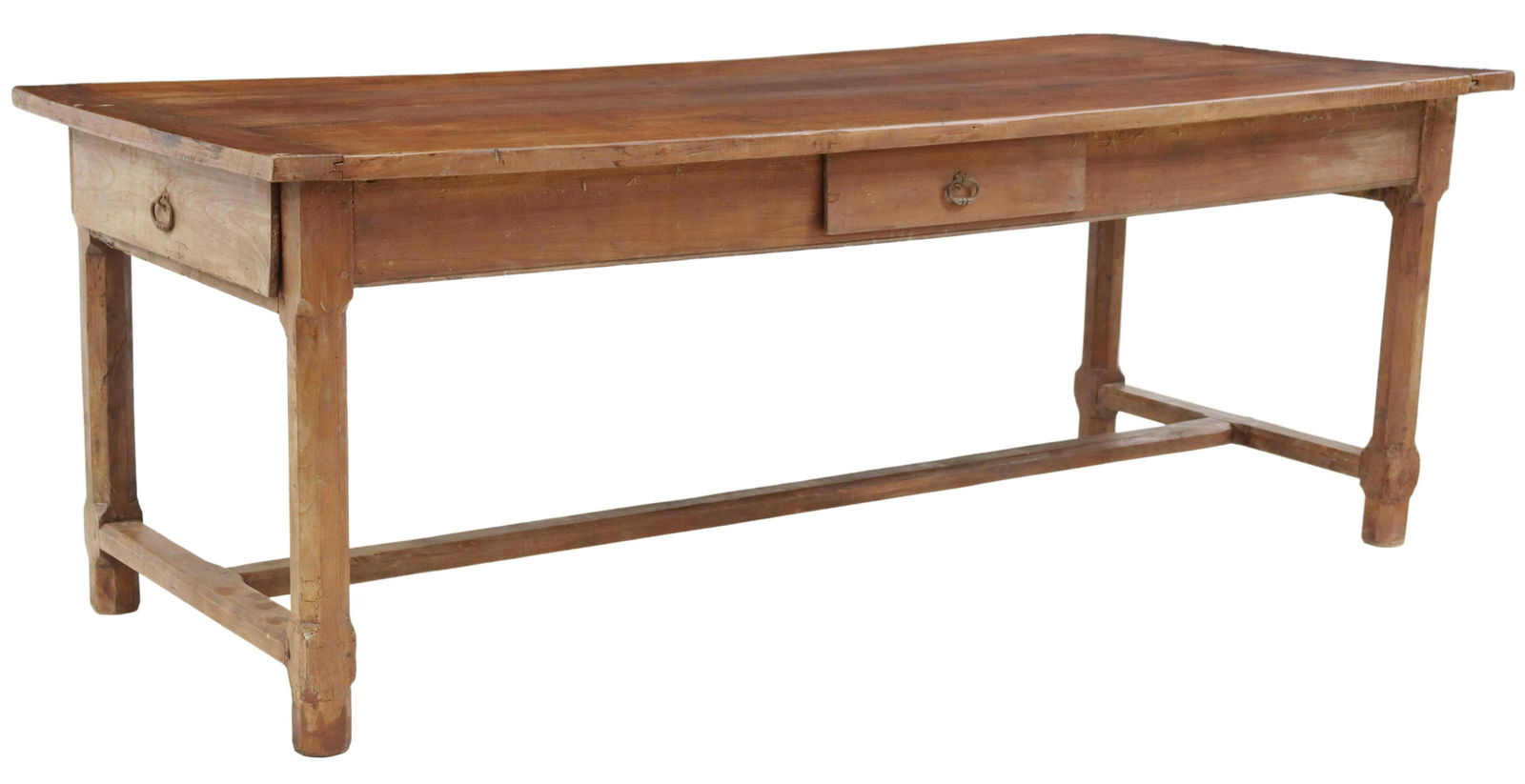 FRENCH PROVINCIAL FRUITWOOD FARMHOUSE TABLE (1 of 5)